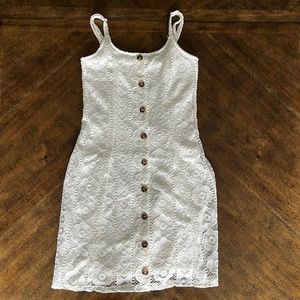 White lace dress, size xs, purchased from Aeropostale